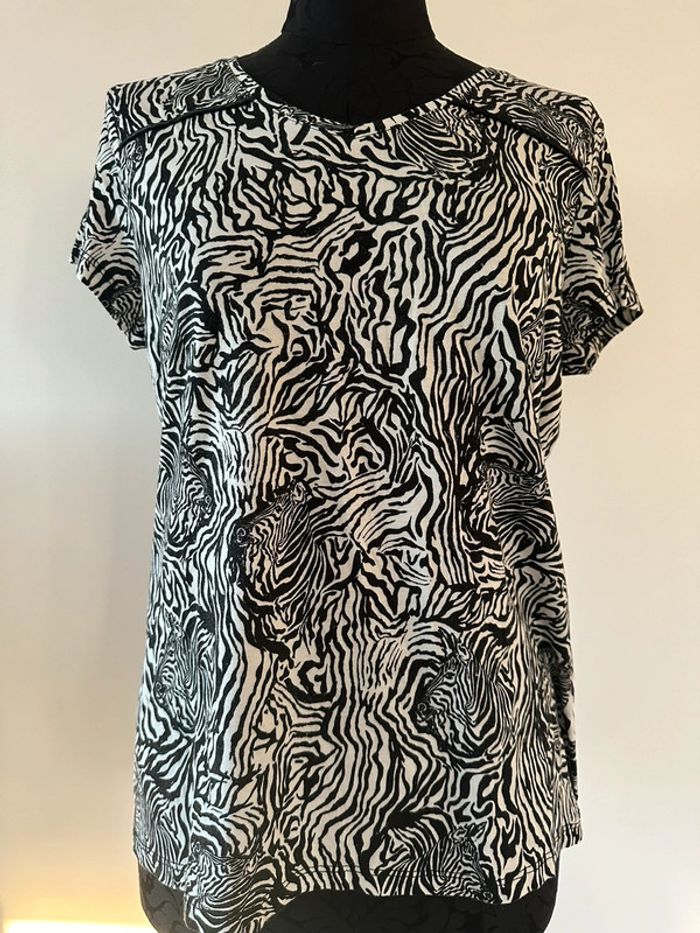 T-shirt zèbre Armand Thiery