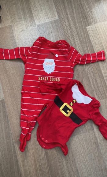 Pyjama + body noël 6 mois