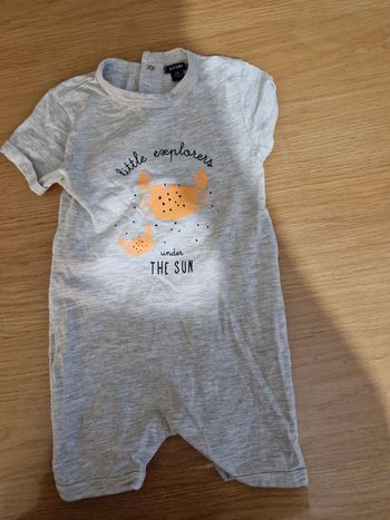 Pyjamas short 12 mois