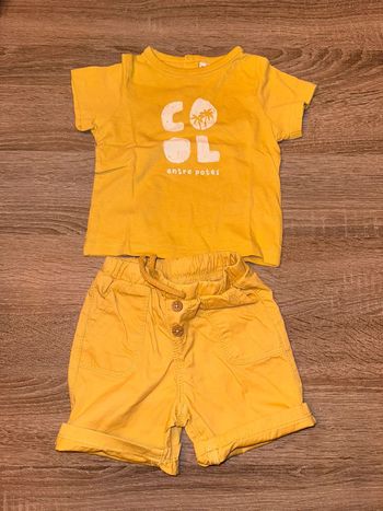 Ensemble tape à l’œil taille 71 et 74