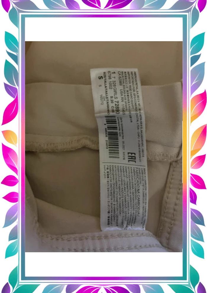 Jean beige Mango XXS - photo numéro 6