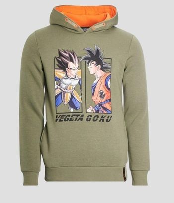 Sweat à capuche dragon ball taille M