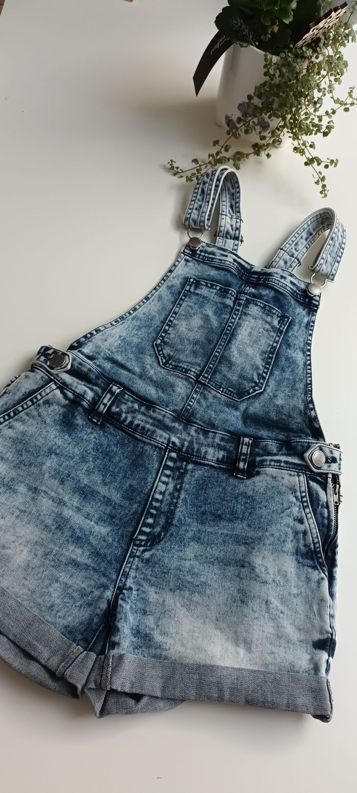 Combishort  en jean