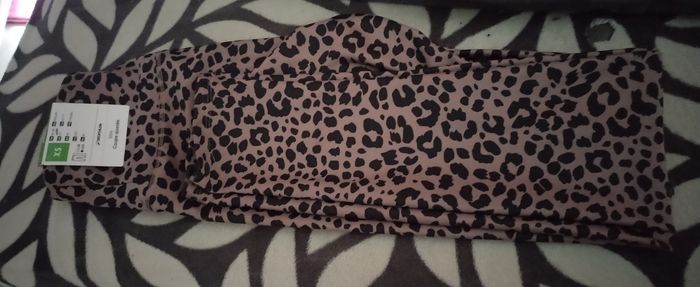 Leeging de fitness taille haute imprimé Léopard neuf - photo numéro 4