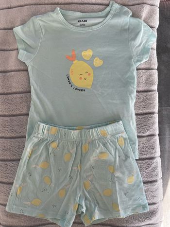 Lot pyjamas fille été 12 mois