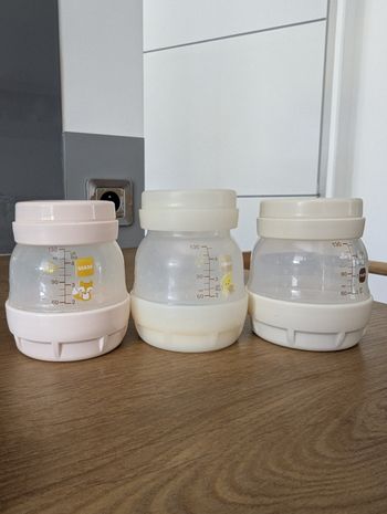 3 Biberons mam 130ml