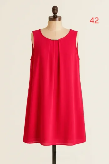 robe été en voile doublée T42 Fashion