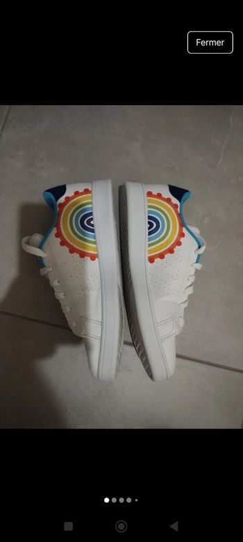 Adidas arc en ciel taille 37 1/3