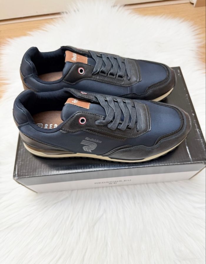 Baskets Redskins – Taille 41 – bleu marine/noir – Neuf avec boîte - photo numéro 9