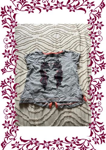 Haut a paillettes 6ans