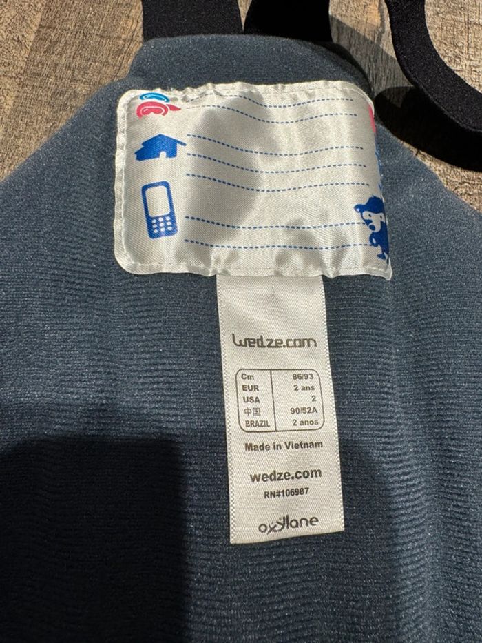 Combinaison de ski neuve 2 ans - photo numéro 8