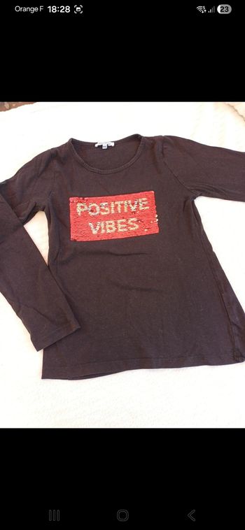 T.shirt fille taille 10 ans