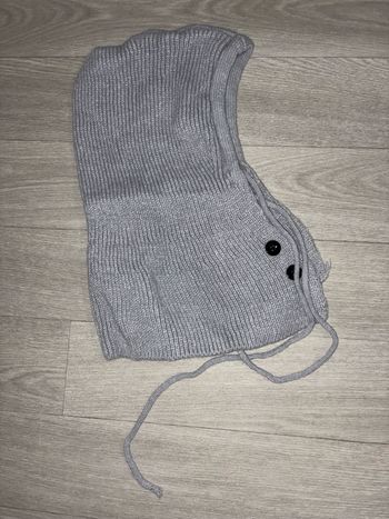 Cagoule capuche grise