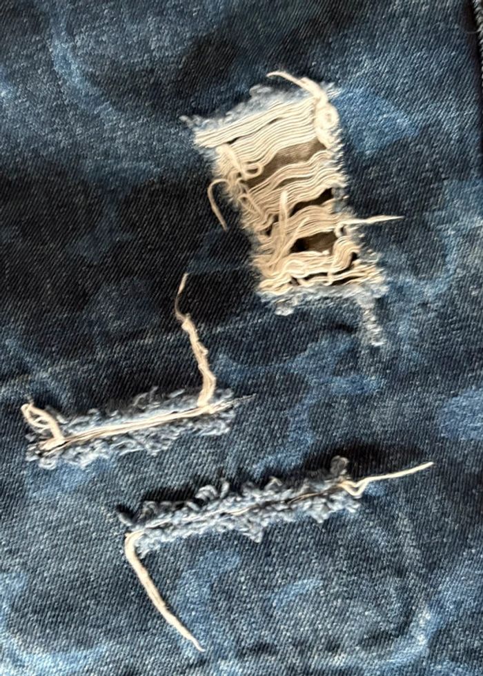 Short bleu homme - photo numéro 3
