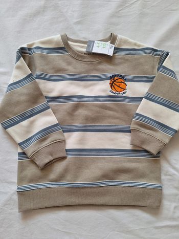 Sweat garçon 110 cm