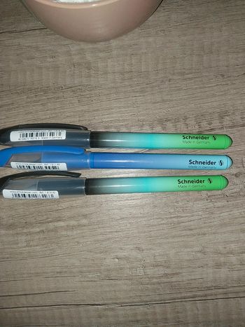 Lots de 3 Stylos plumes Schneider