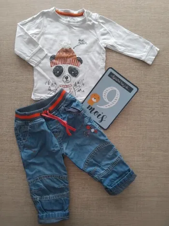 Ensemble 9 mois / 71 cm