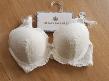 Soutien gorge 90C blanc Gérard Pasquier