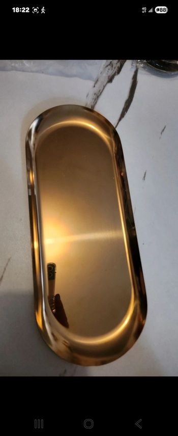 Plateaux 30 cm acier inoxydable 