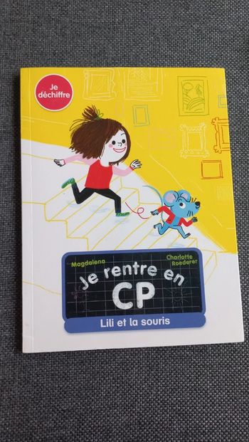 Livre . Je rentre en CP. Lili et la souris