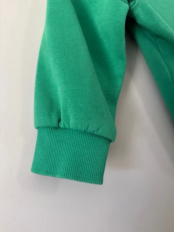 👕 Pull- sweat vert dinosaure - la halle - taille 4 ans - très bon état - photo numéro 6