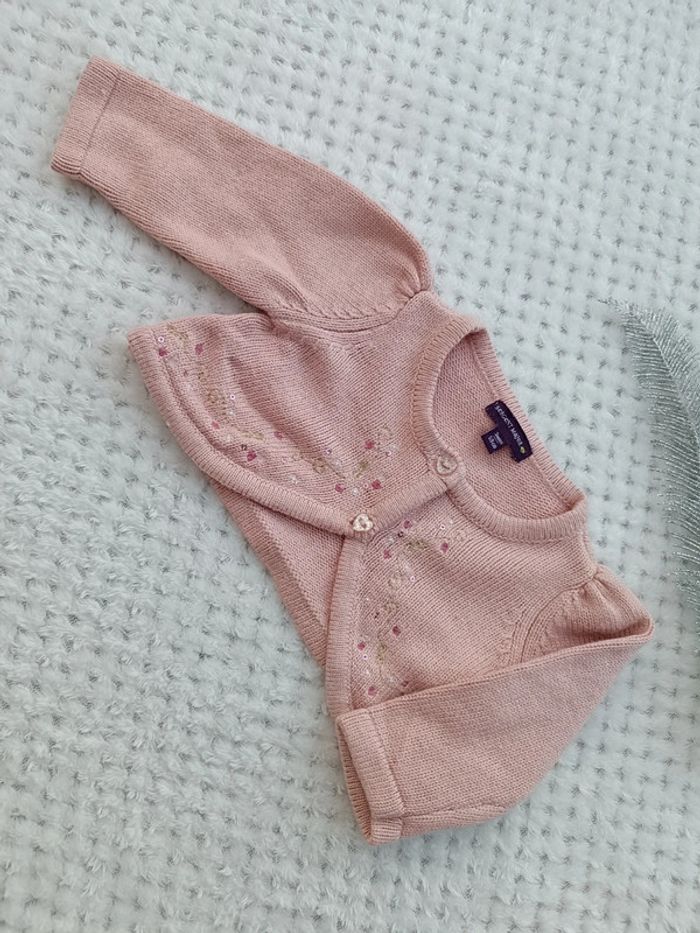 🔸 Boléro Rose Sergent Major Fille 3 Mois🔸 - photo numéro 5