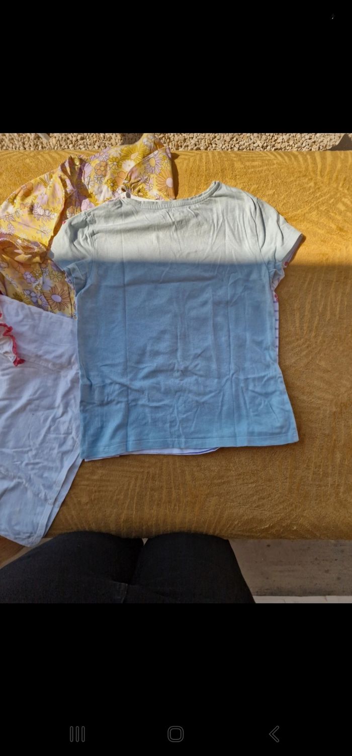 Lot de 4 T-shirts manches courtes Kiabi et Gémo - photo numéro 3