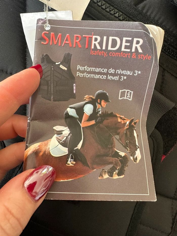 Gilet de sécurité junior taille L smartrider neuf - photo numéro 3