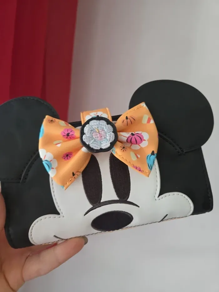 Portefeuille minnie halloween - photo numéro 2