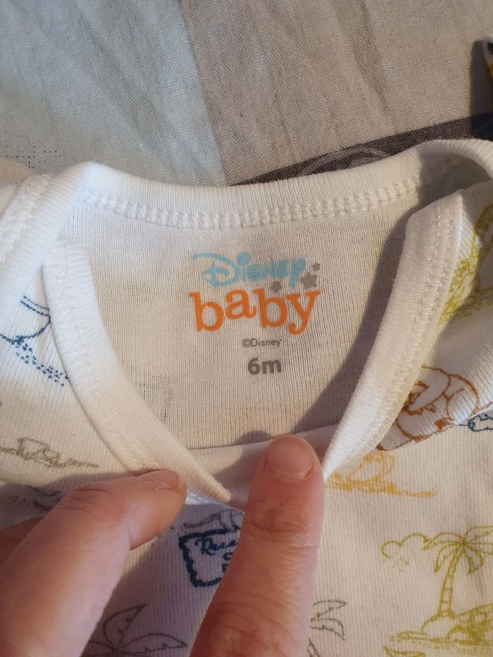 Body manche courte garçon 6mois