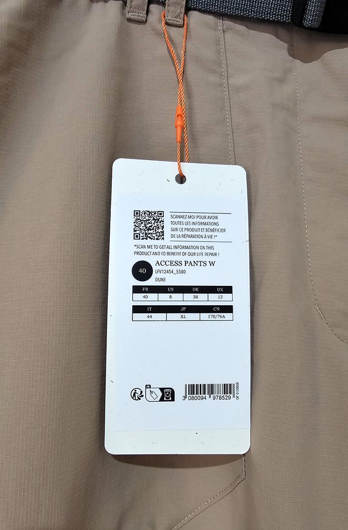 Pantalon de randonnée Lafuma Access Pants W – Taille 40 – Neuf - photo numéro 4