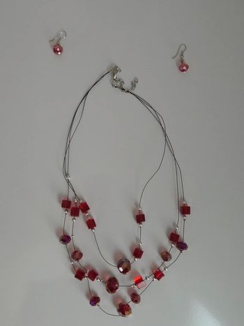 Ensemble collier / boucle d'oreilles