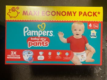 Pampers pants T4