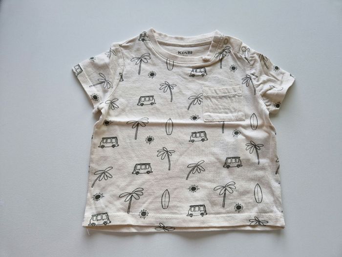 Lot de 5 de t-shirts manches courtes Kiabi 6 mois - photo numéro 1
