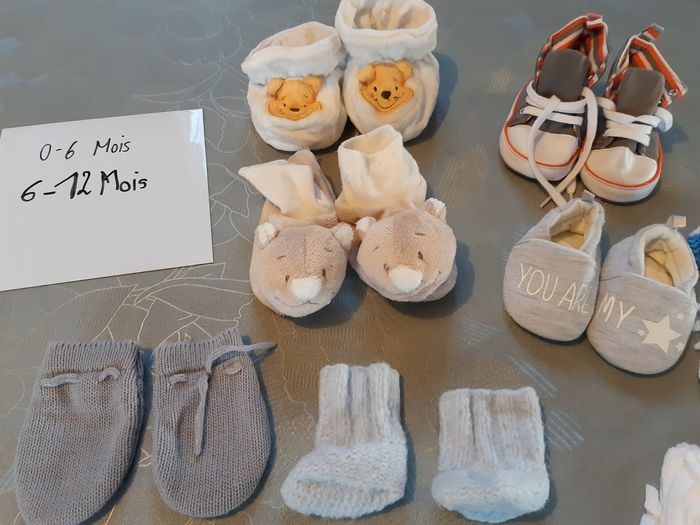 Lot chaussons/chaussures/bottons - photo numéro 2