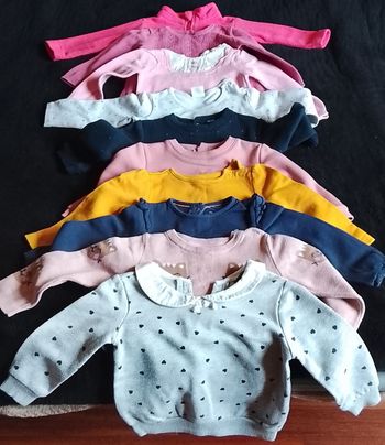 Lots de pulls fille