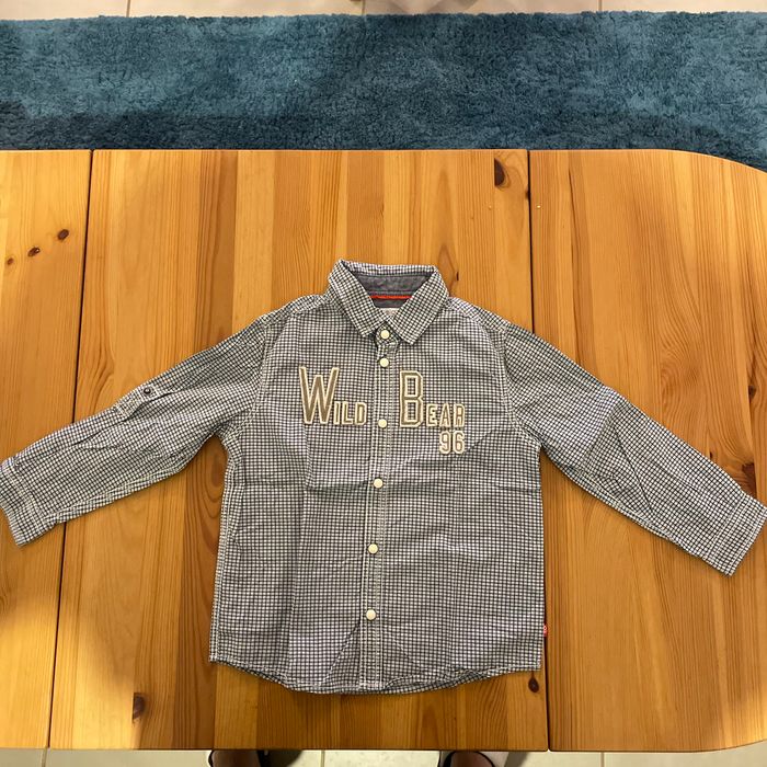 Chemise à carreaux Okaïdi 4 ans