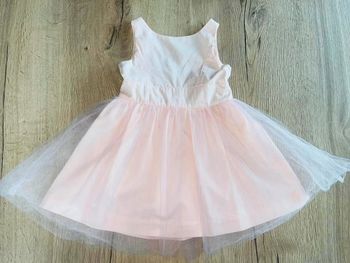 Robe rose poudré tulles vertbaudet 3 ans