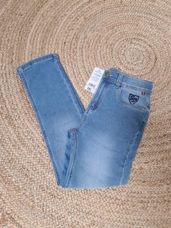 Jeans droit stretch 10 ans garçon