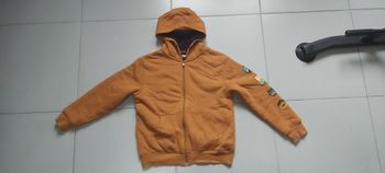 Gilet zippé à capuche épais molletonné 12 ans