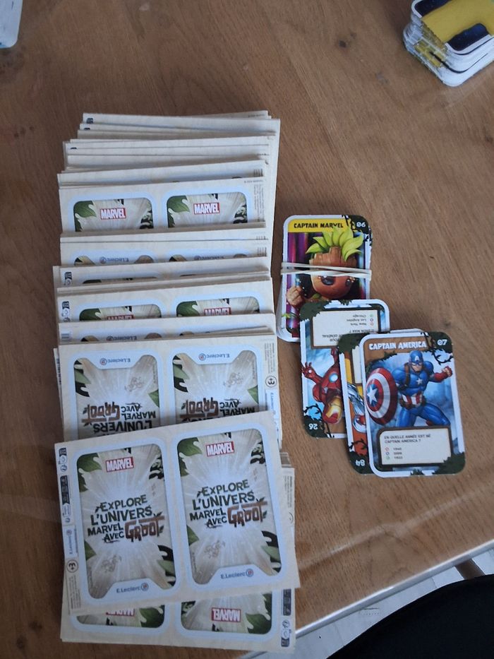 Cartes Leclerc 2024 Explore l'univers Marvel avec Groot - photo numéro 2