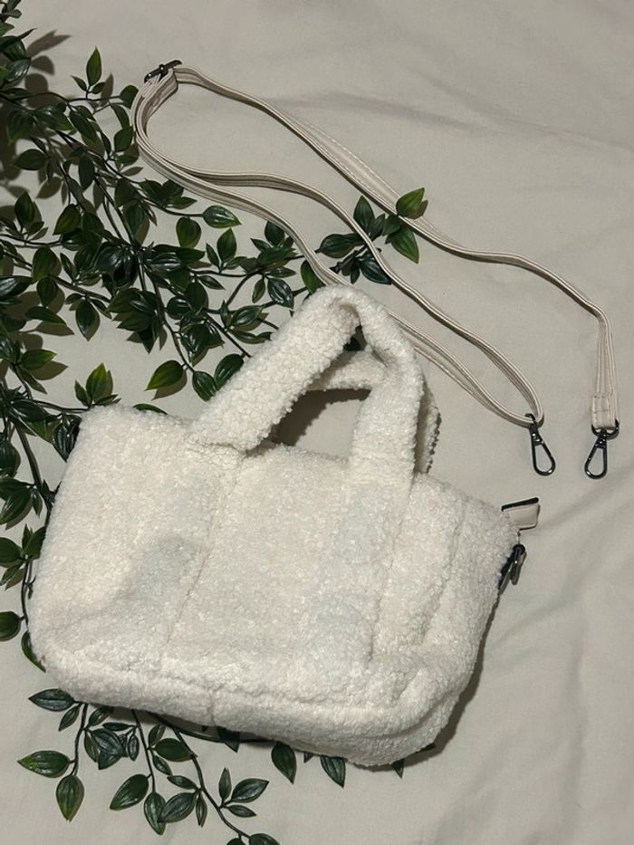 577 - sac à main/bandoulière mouton/moumoute - photo numéro 14