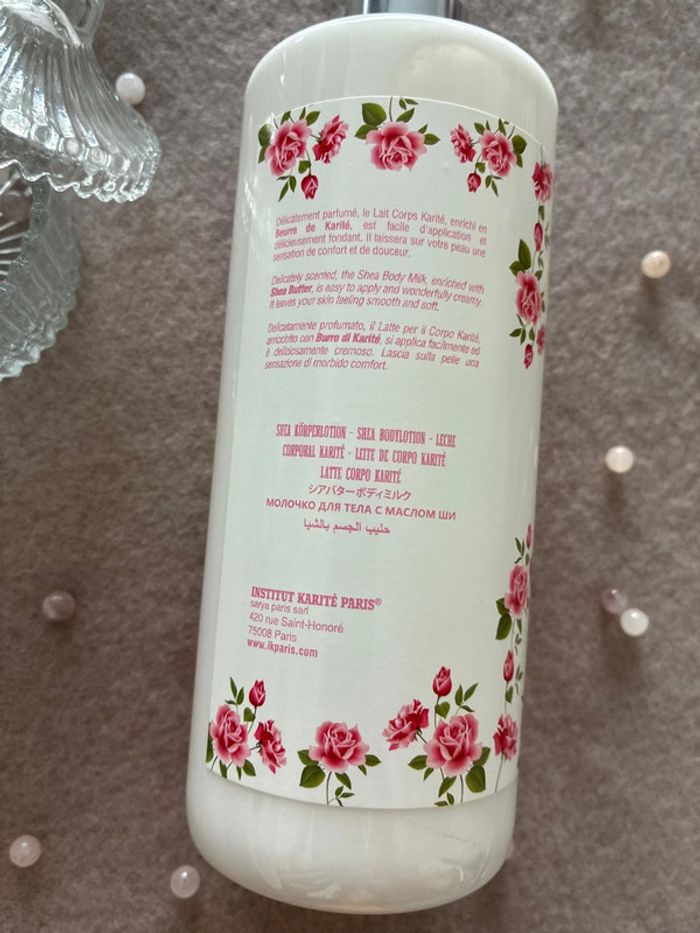 Lait corps karité rose mademoiselle de Institut Karité Paris - photo numéro 3