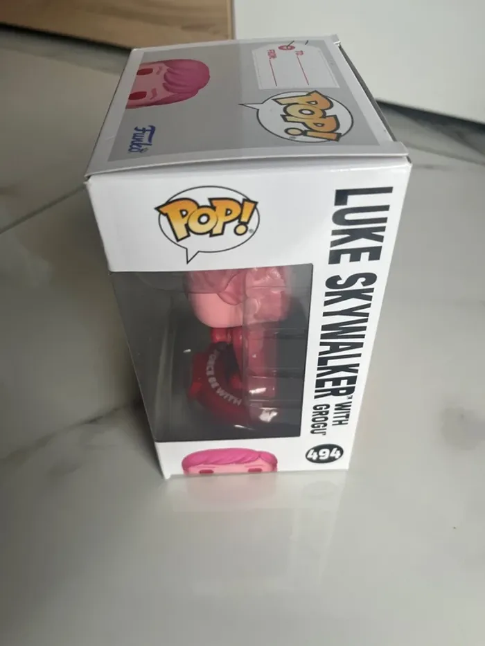 Funko Pop Luke Skywalker with grogu 494 - photo numéro 3