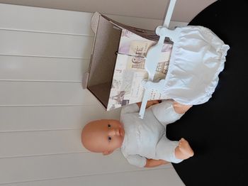 👶 Bloomer bébé fille – 6 mois – blanc en coton