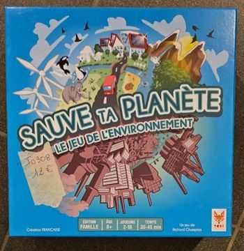Jeu de société Sauve ta planète Topi Games Neuf