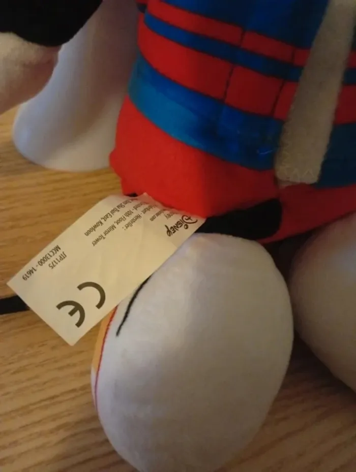 Peluche mickey disney son et lumière 35cm tbe Disney - photo numéro 4
