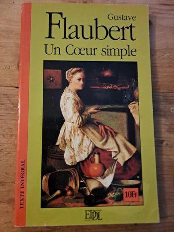 Livre Un Coeur Simple, Gustave Flaubert