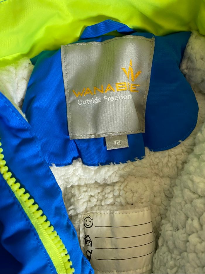 Wanabee Combinaison de ski vert/bleu Taille 18 mois - photo numéro 6