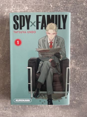Manga Spy family tome 1 en version française.